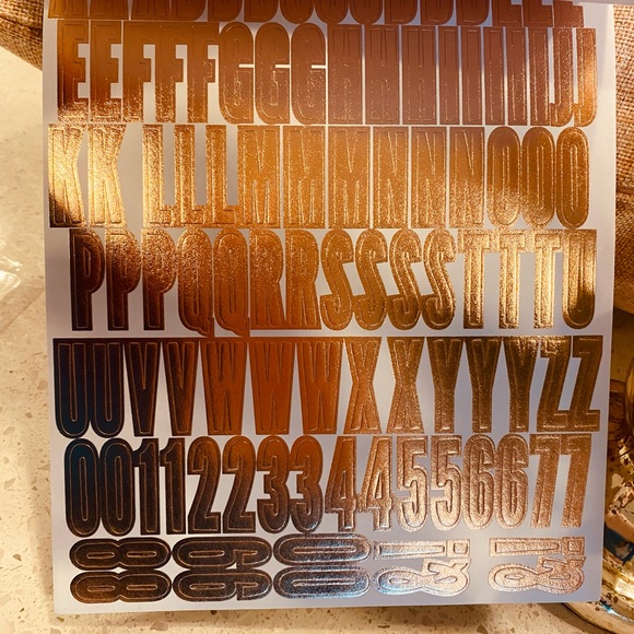 Scrapbook.com Sticker Book Rose Gold Pink Charcoal - Picture 5 of 13